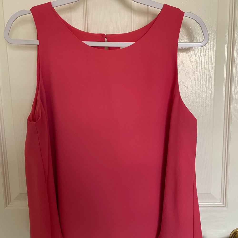 Women's Sleeveless Pink Top